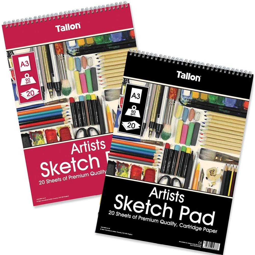 Tallon A3 Artists Sketch Pad | 20 Sheets - Choice Stores