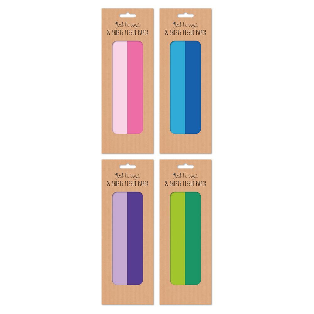 Tallon Assorted Plain Tissue Paper | 8 Sheets - Choice Stores