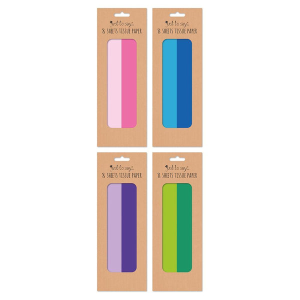 Tallon Assorted Plain Tissue Paper | 8 Sheets - Choice Stores