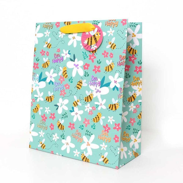 Tallon Bee Design Gift Bag with Matching Gift Tag - Choice Stores