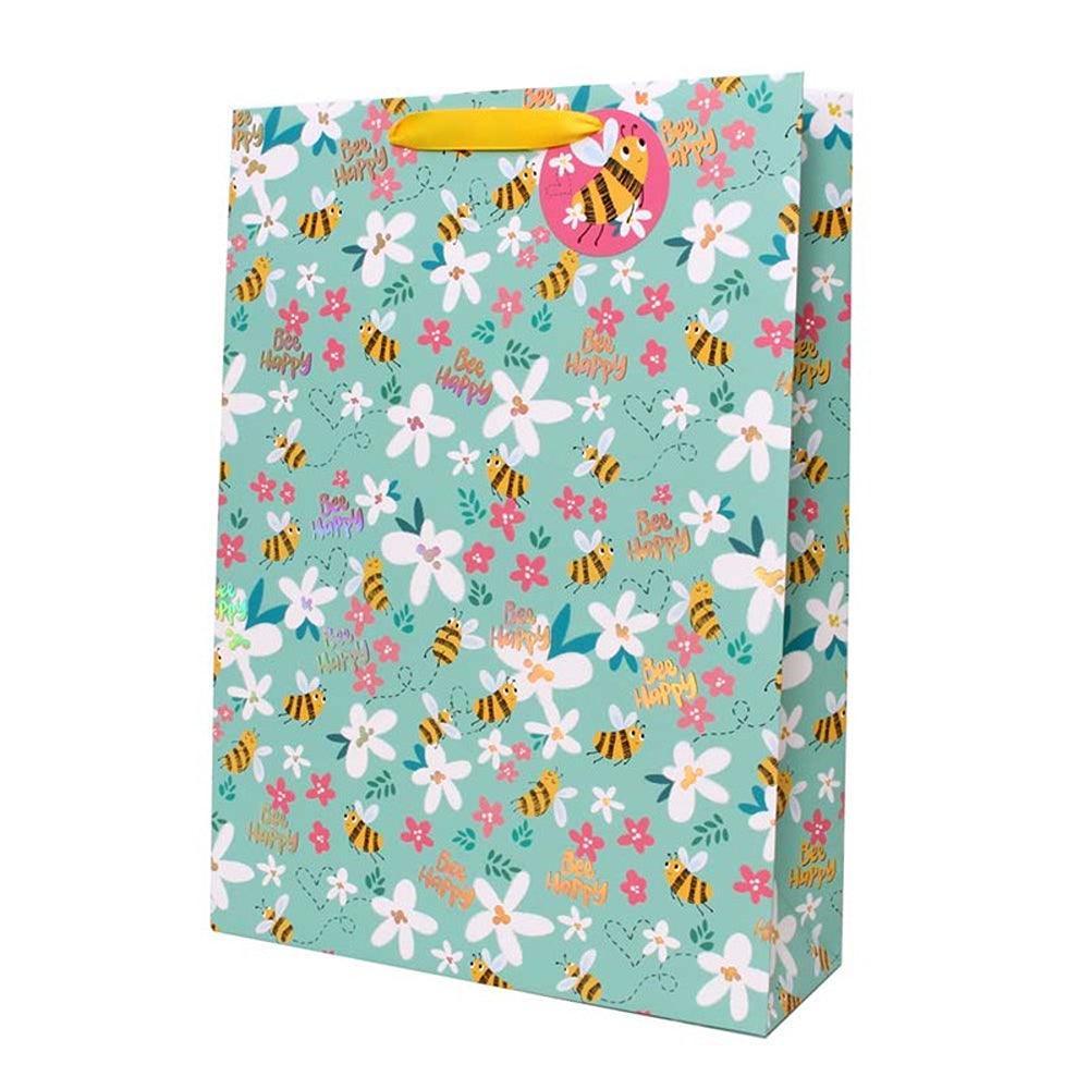 Tallon Bee Design Gift Bag with Matching Gift Tag - Choice Stores