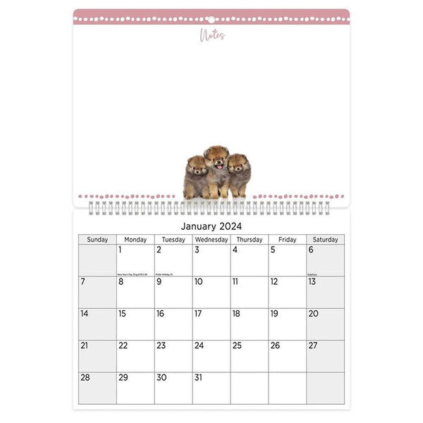 Tallon Compact Memo Calendar with Pen | Assorted - Choice Stores