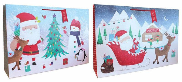 Tallon Extra Large Santa Gift Bags | 2 Assorted - Choice Stores