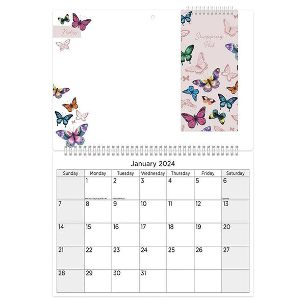 Tallon Memo Calendar with Shopping Pad & Pen | Assorted - Choice Stores