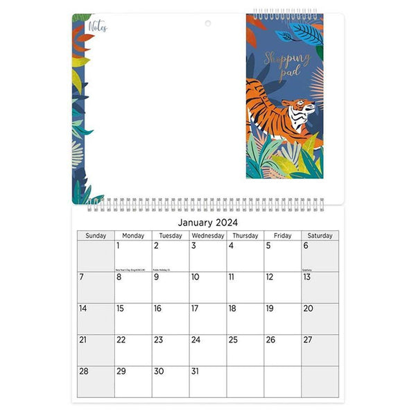 Tallon Memo Calendar with Shopping Pad & Pen | Assorted - Choice Stores