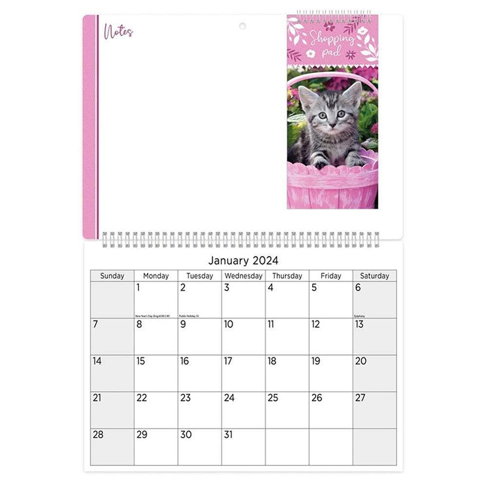 Tallon Memo Calendar with Shopping Pad & Pen | Assorted - Choice Stores