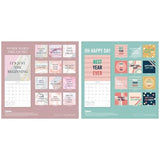 Tallon Square Coloured Calendar with Quotes | Assorted Designs - Choice Stores