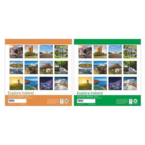 Tallon Square Explore Ireland Calendar with Images - Choice Stores