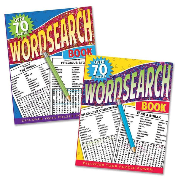 Tallon Superior Wordsearch Book with Over 70 Puzzles | 80gsm - Choice Stores