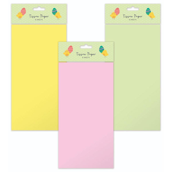 Tallon Tissue Paper 3 Assorted | Pack of 8 - Choice Stores