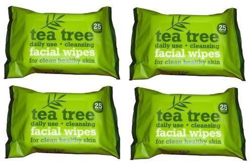 Tea Tree Facial Wipes | 25 Wipes - Choice Stores