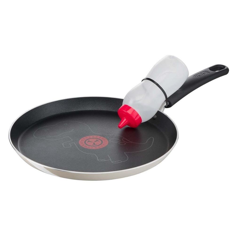 Tefal Dinosaur Pancake Pan &amp; Squeeze Bottle | 25cm - Choice Stores