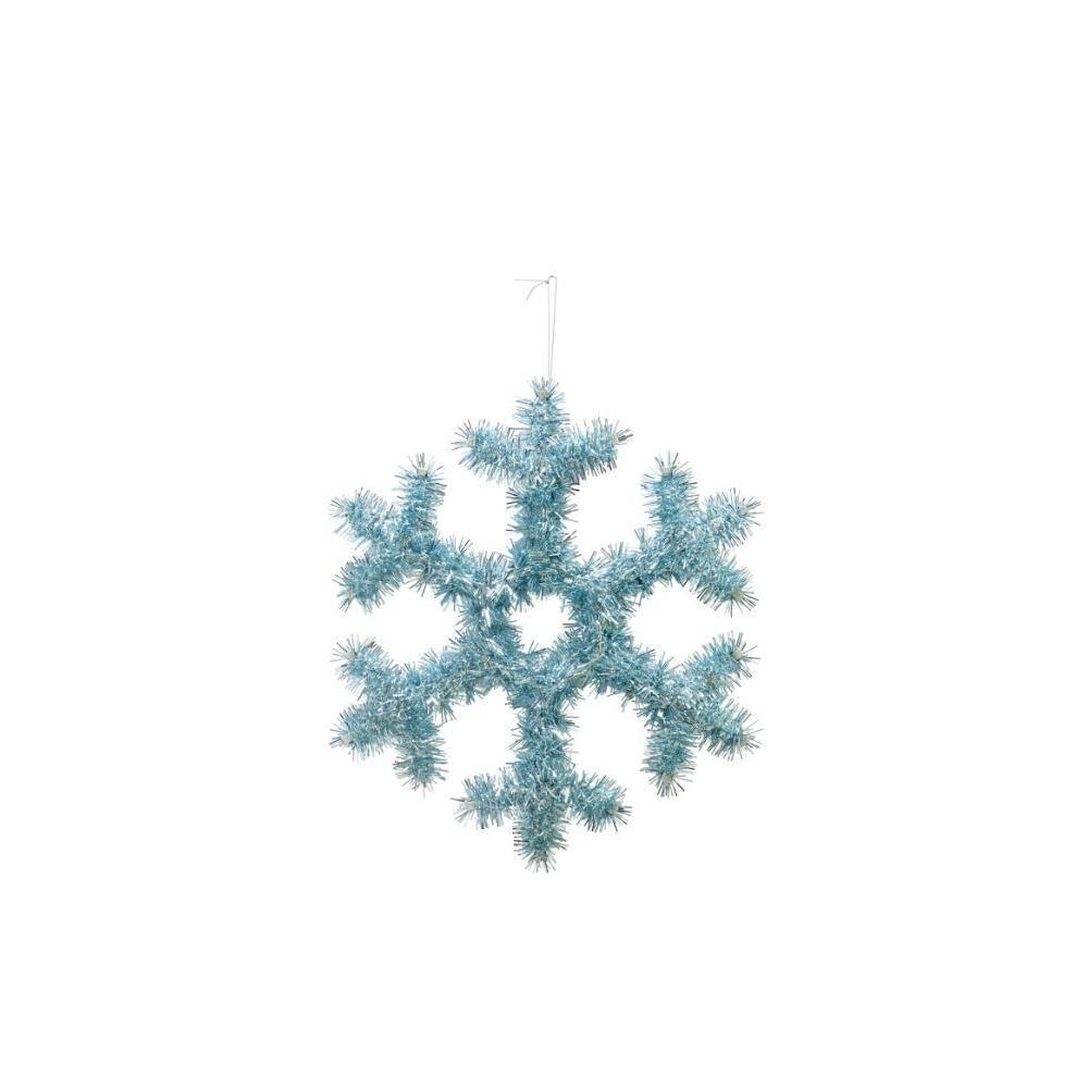 Tinsel Snowflake Decoration | 30 cm - Choice Stores