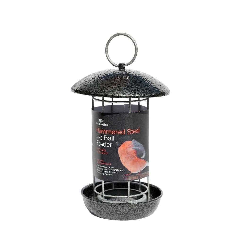 Tom Chambers Hammered Steel Fat Ball Feeder - Choice Stores