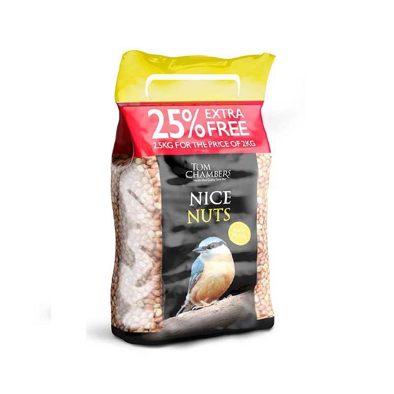 Tom Chambers Nice Nuts | 25% Extra Free | 2.5kg - Choice Stores