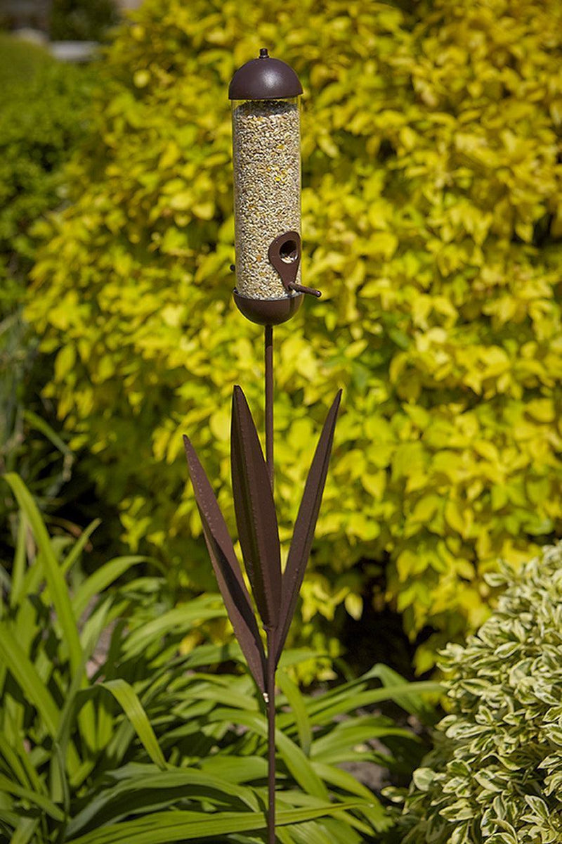 Tom Chambers Rustic Reed Seed Garden Border Feeder | Height 150 cm - Choice Stores