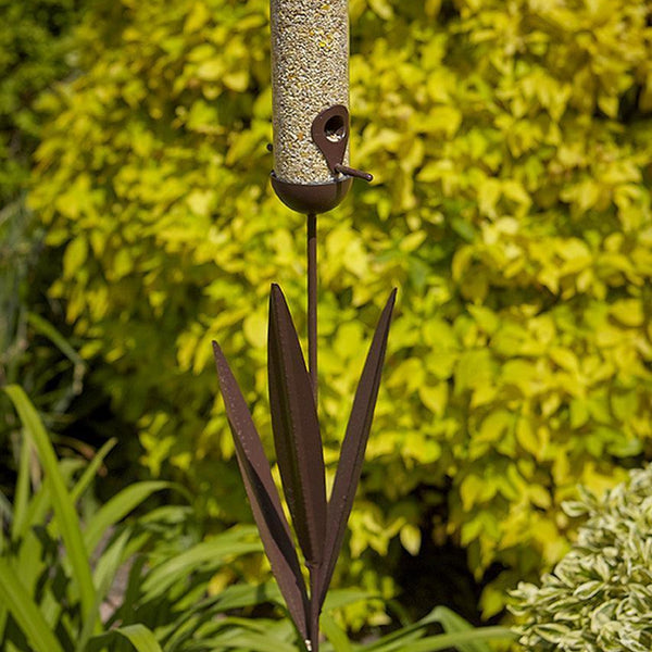 Tom Chambers Rustic Reed Seed Garden Border Feeder | Height 150 cm - Choice Stores