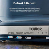 Tower Belle 2-Slice Toaster Midnight Blue | 800W - Choice Stores