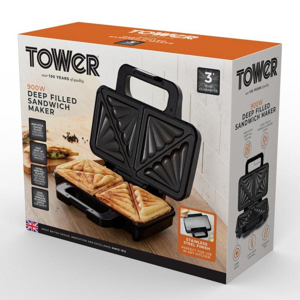 Tower deep fill sandwich maker discount