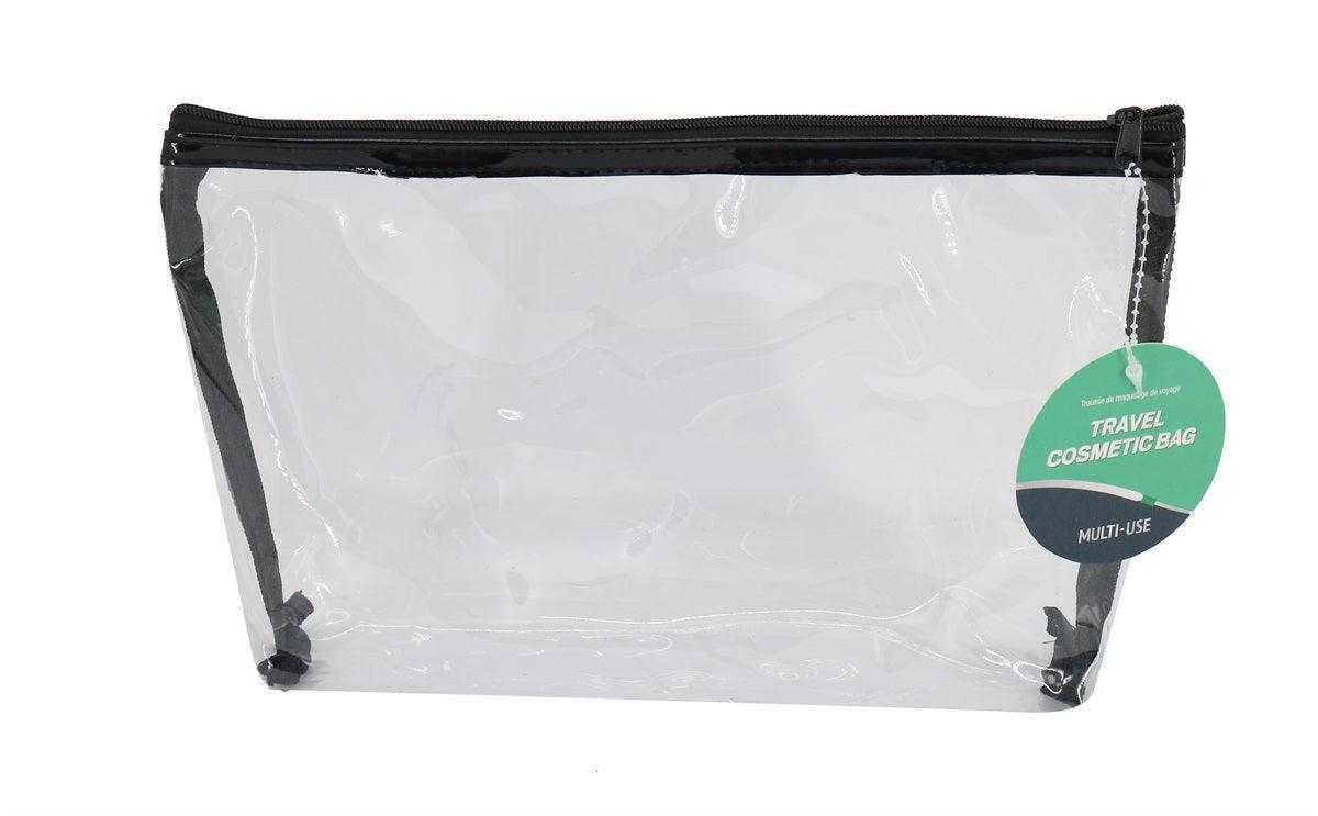 Travel Toiletry Bag | Transparent | 27cm x 16cm - Choice Stores