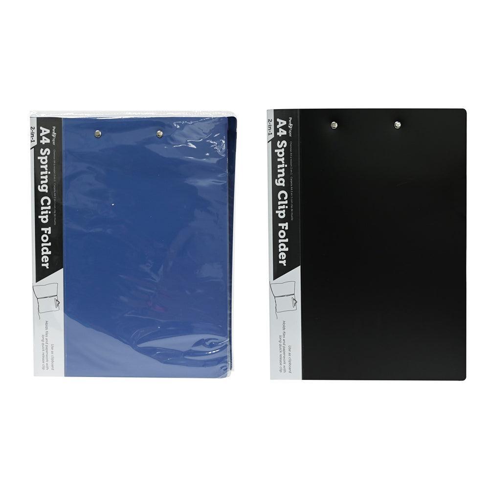 A4 Spring Clip Folder – Choice Stores