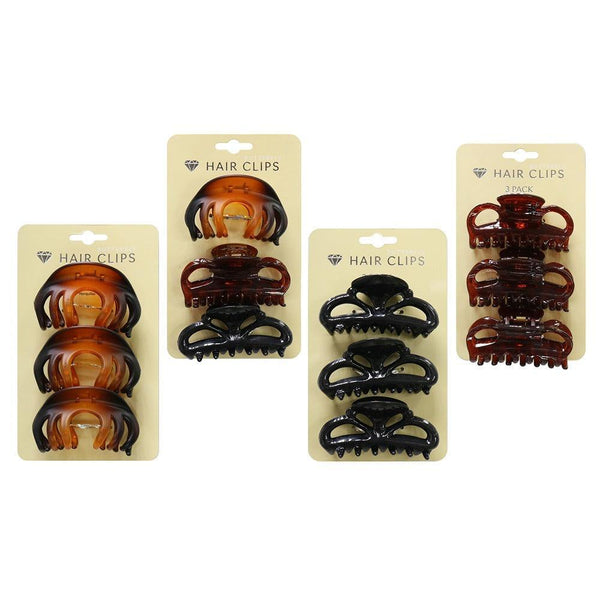 UBL Assorted Hair Clips | Pack of 3 - Choice Stores