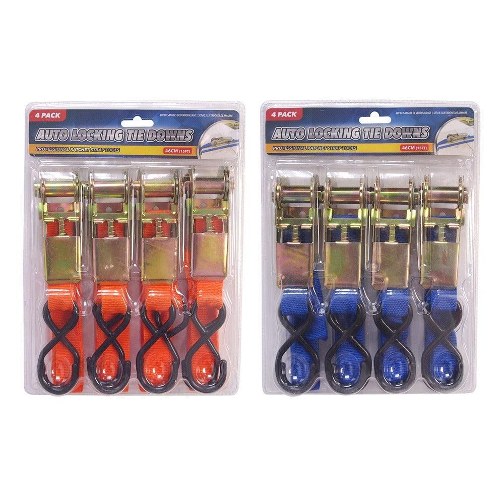 UBL Auto Locking Tie Down 25mm Strapping | 4 Pack - Choice Stores