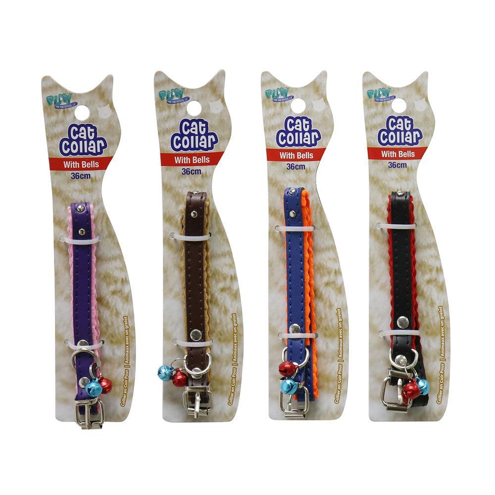 UBL Cat Collar With Bell 4 Assorted | 31 x 1.5cm - Choice Stores