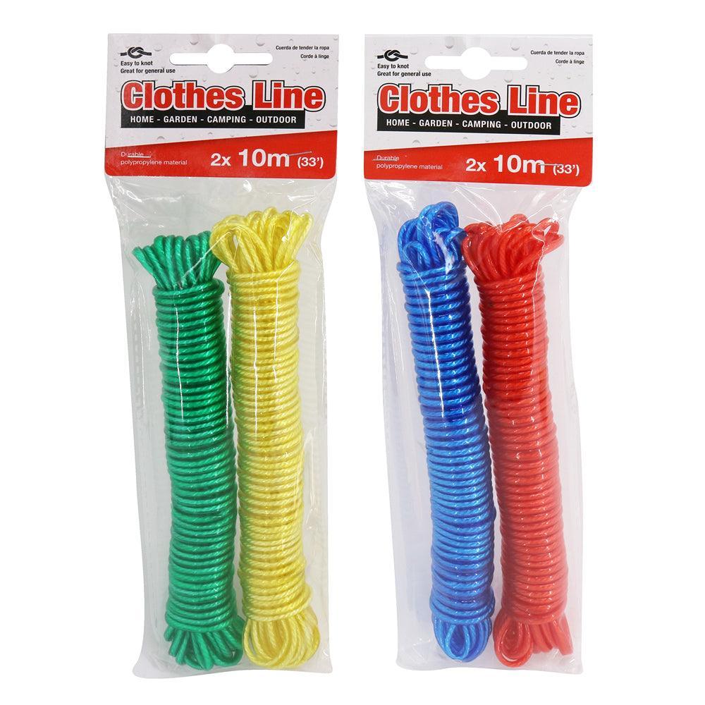 Clothes Line Rope 10m | Pack of 2 – Choice Stores