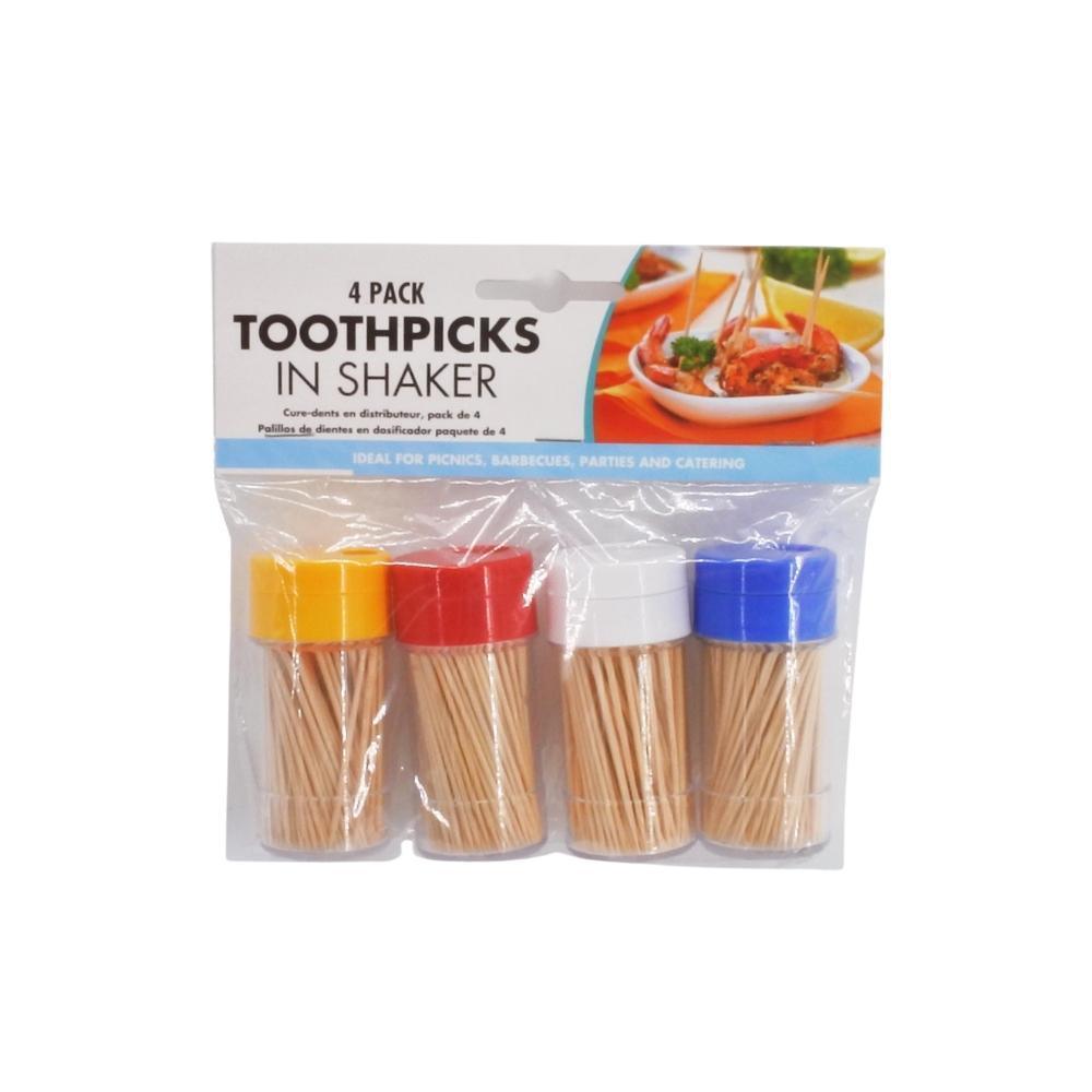 UBL Cocktail Sticks - Toothpicks In Shaker |Pack of 4 - Choice Stores