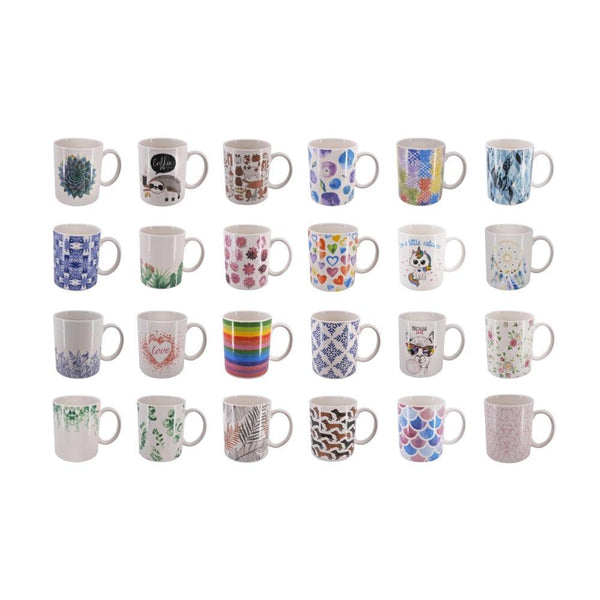 UBL Coffee Mug 8 Assorted | 325ml - Choice Stores