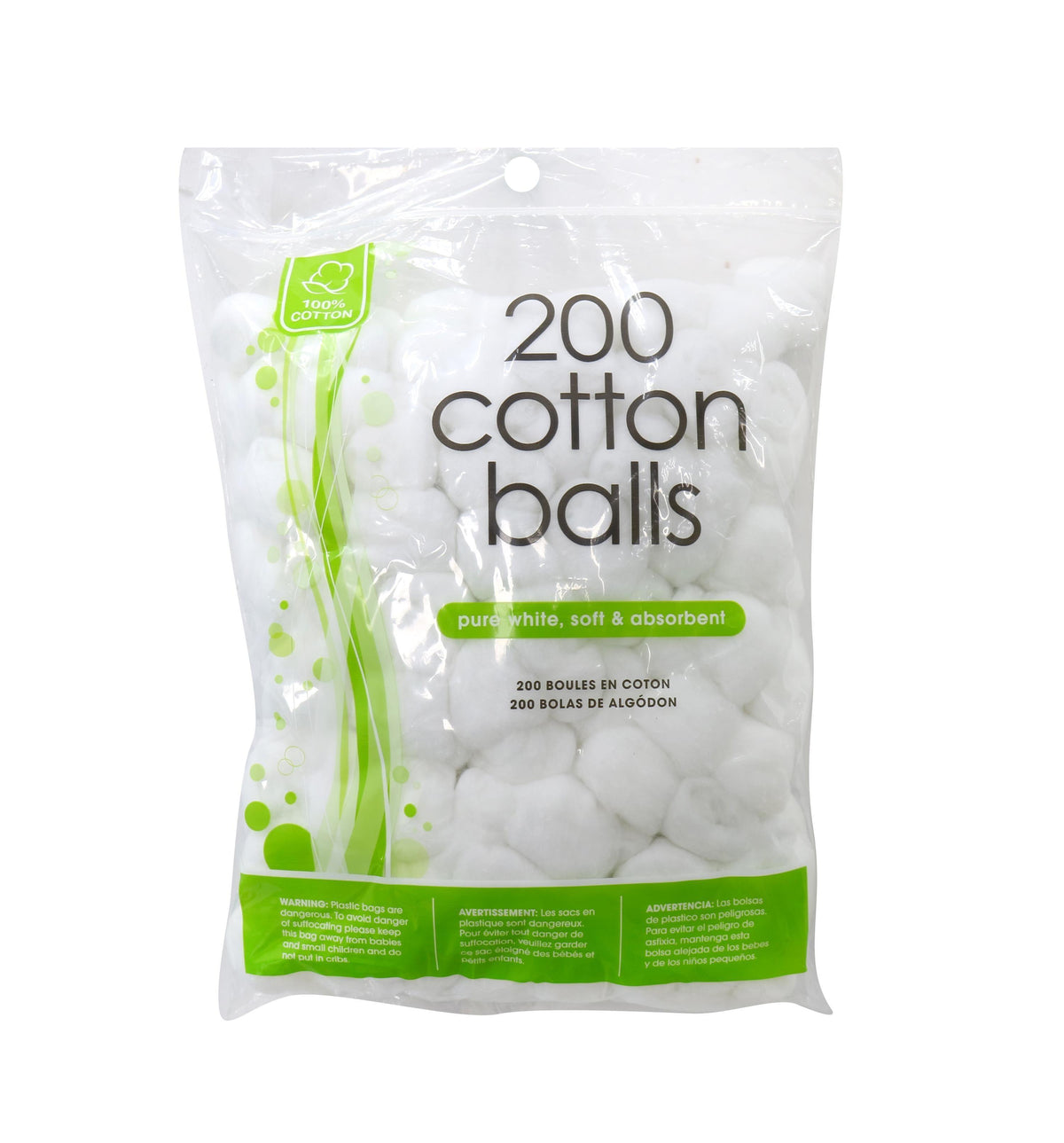 UBL Cotton Balls | 200 Pieces - Choice Stores