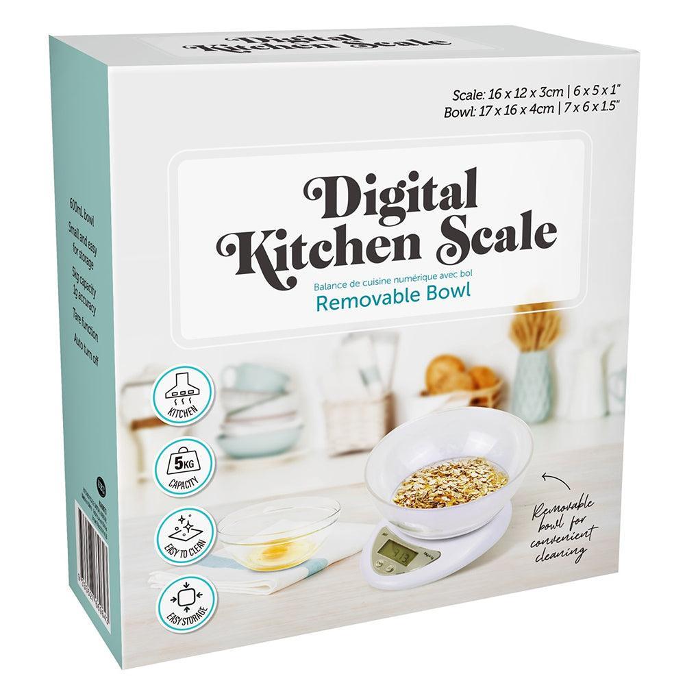 UBL Digital Kitchen Scale with Bowl - Choice Stores
