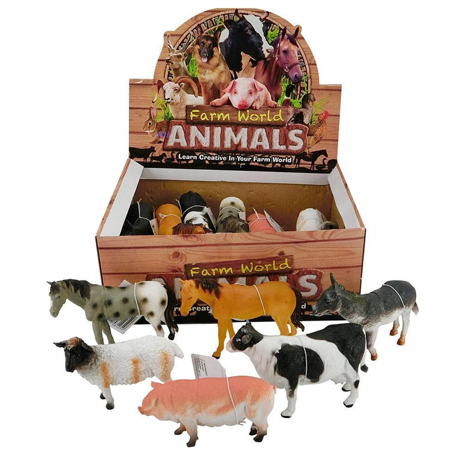 UBL Farm Animals 6 Assorted | 15cm - Choice Stores