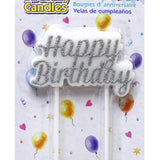 UBL Glitter Happy Birthday Candle - Choice Stores