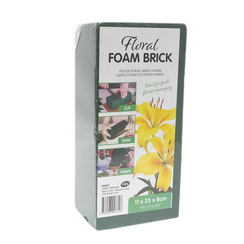 UBL Green Floral Foam Brick|11x23x8cm - Choice Stores