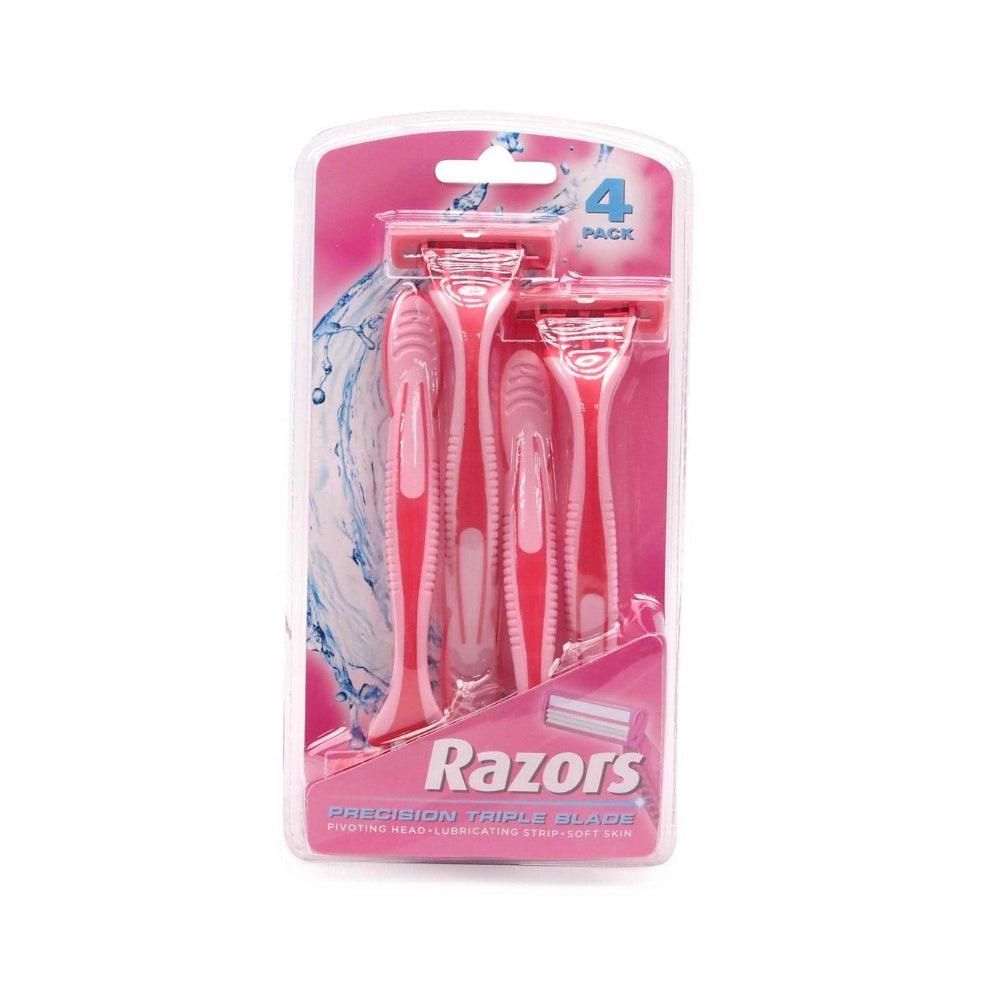UBL Ladies Precision Razor Triple Blade | Pack of 4 - Choice Stores