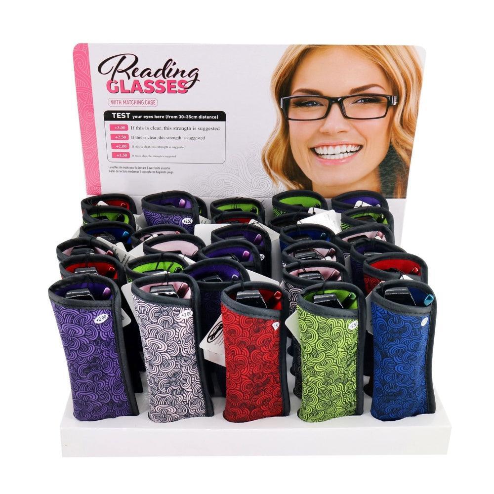 UBL Ladies Reading Glasses with Case |+1.50 to +3.00 - Choice Stores