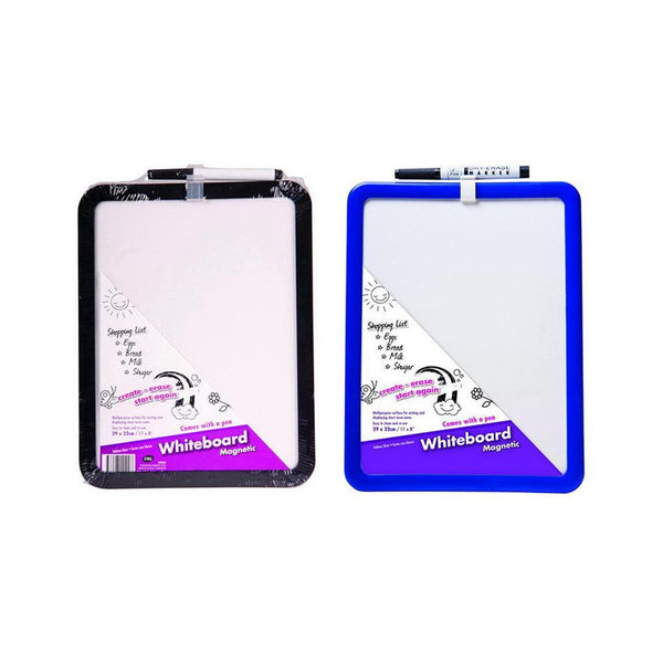UBL Magnetic Whiteboard With Marker | 29 x 23cm - Choice Stores
