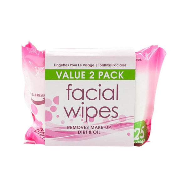 UBL Makeup Removing Facial Wipes | 25 Piece Pack - Choice Stores