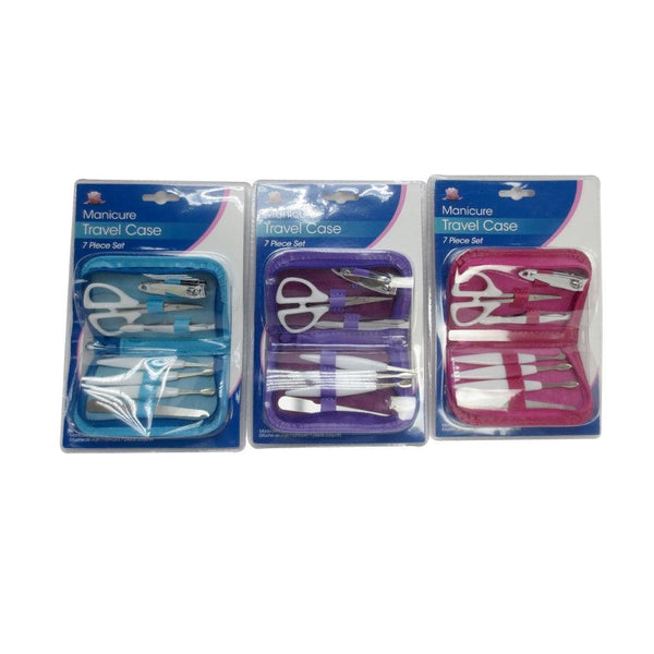 UBL Manicure Set in Travel Case | 7 Piece Set - Choice Stores