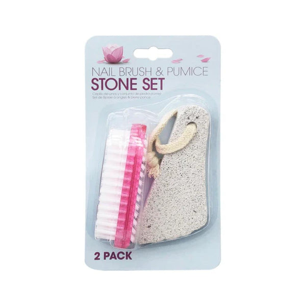 UBL Nail Brush & Pumice Stone Set - Choice Stores