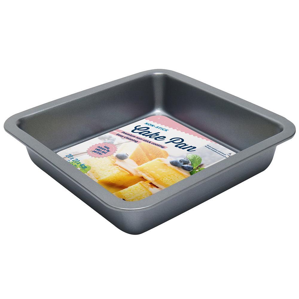 UBL Non-Stick Square Cake Pan | 20x20x4cm - Choice Stores