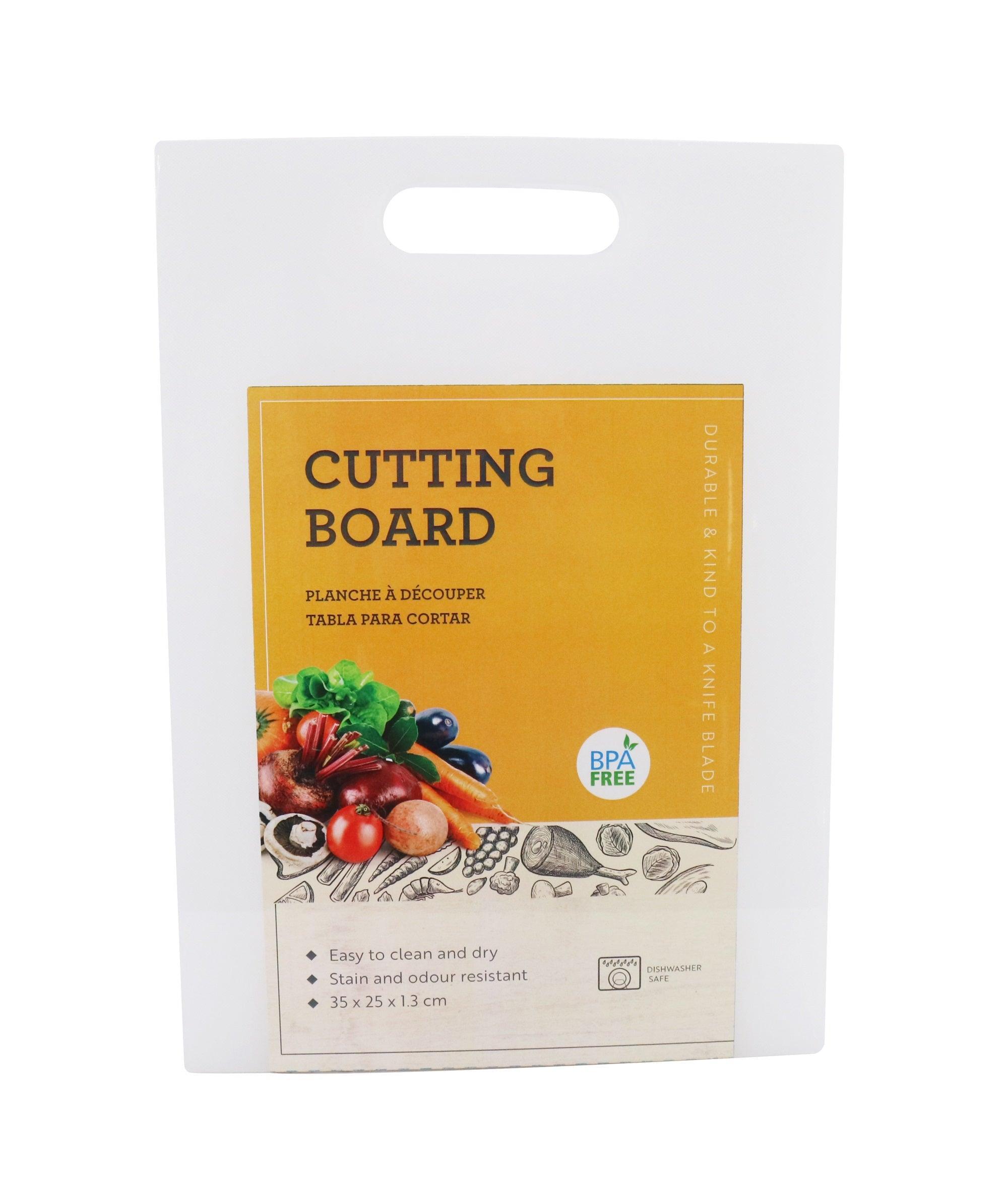 UBL Plastic Cutting Board 35 x 25 x 1.3cm - Choice Stores