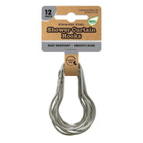 UBL Shower Curtain Hooks | 12 Pack - Choice Stores