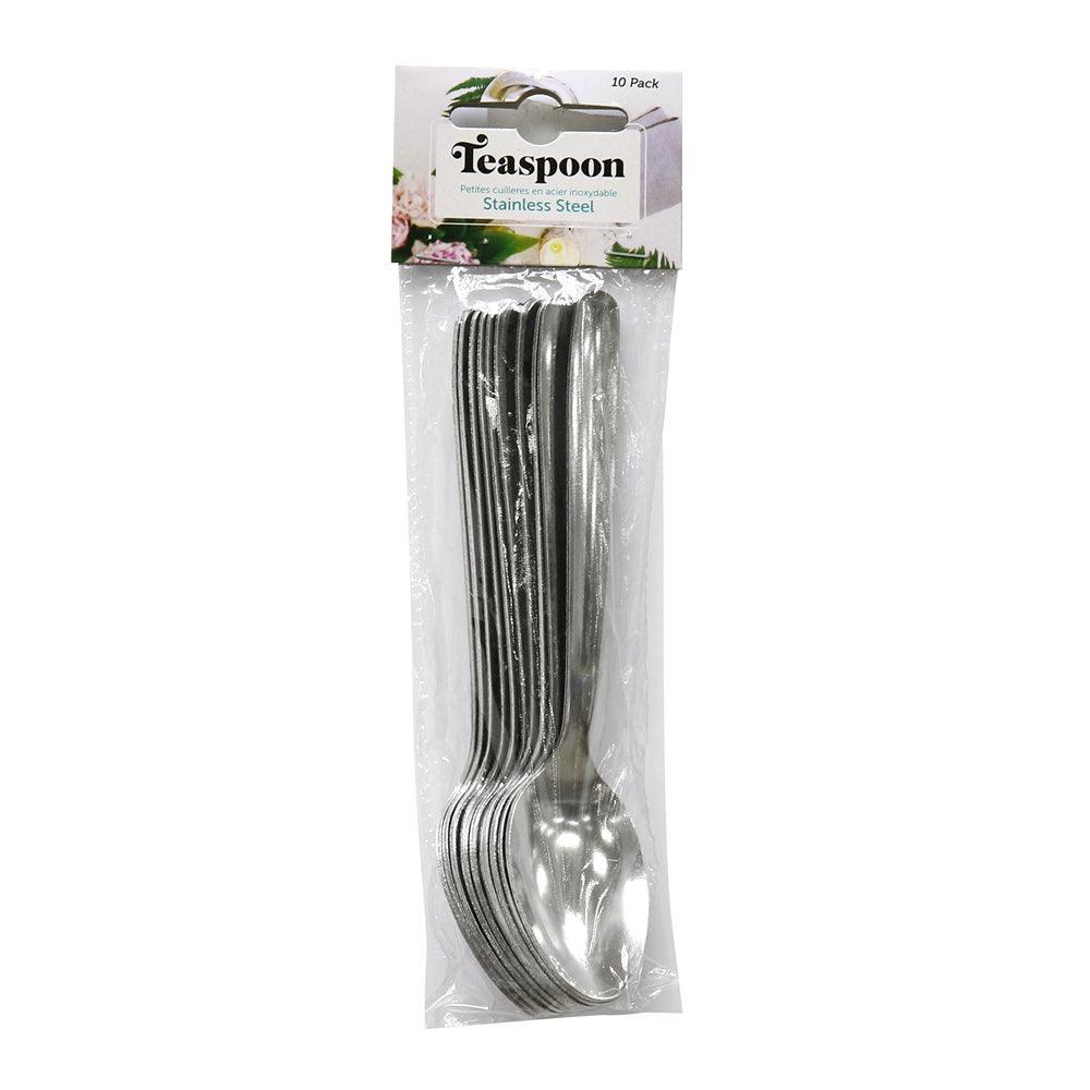 UBL Value Stainless Steel Teaspoons | 10 Pack - Choice Stores