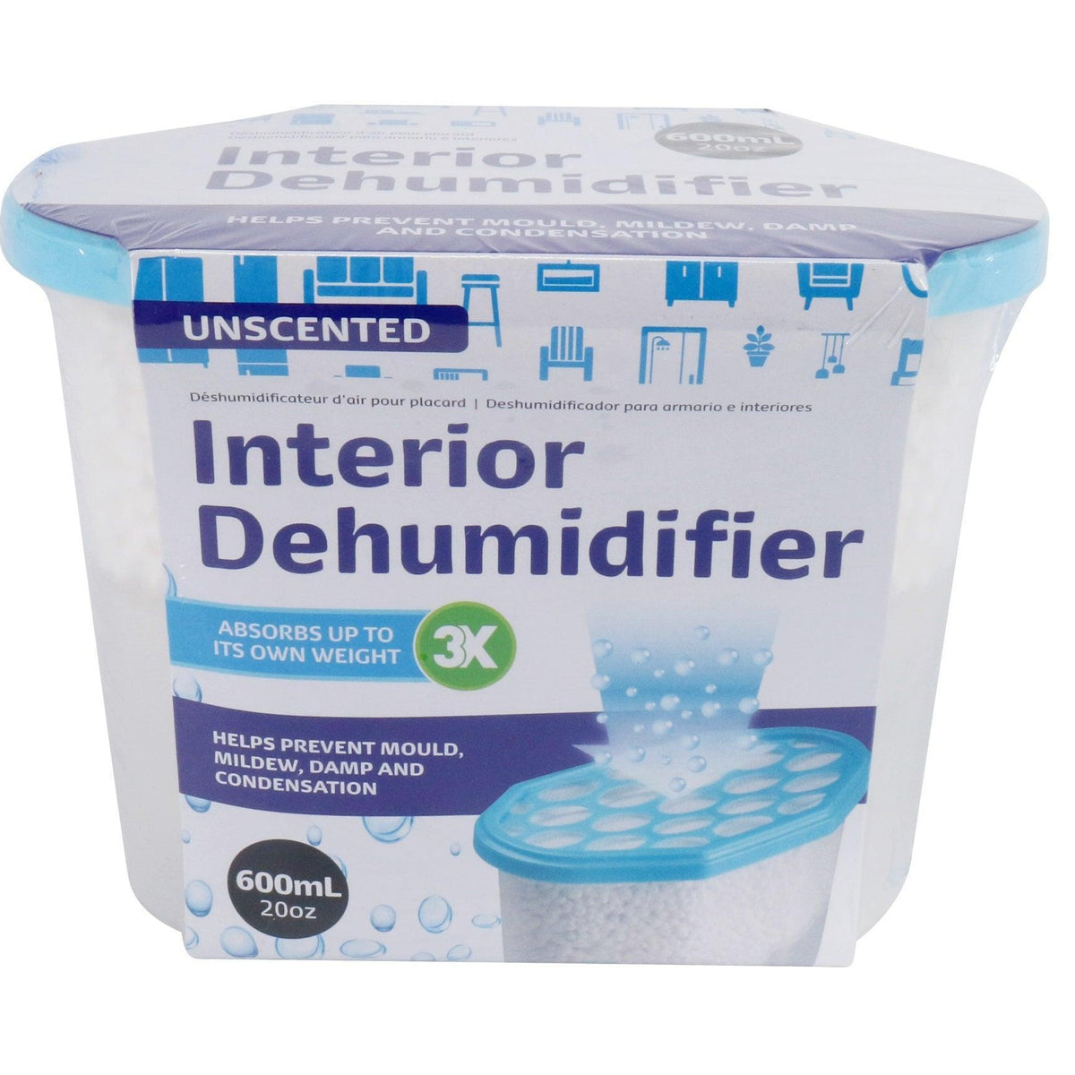 Unscented Interior Air Humidifier 600ml - Choice Stores