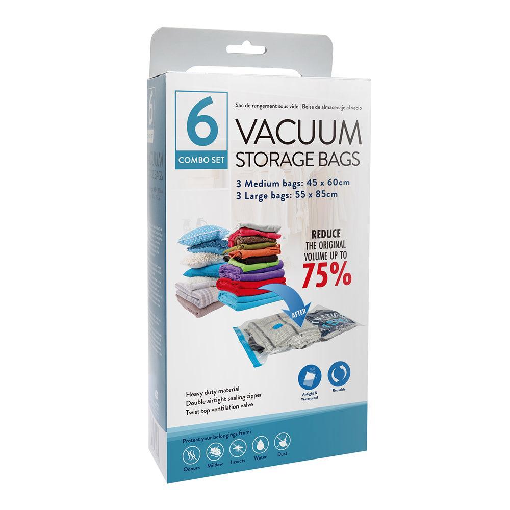 Vacuum Storage Bag Combo | 6 Pack - Choice Stores