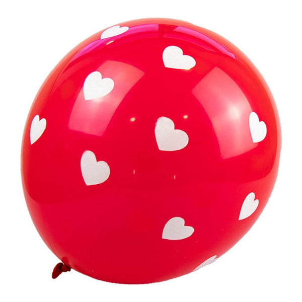 Valentine's Day Heart Printed Balloons | Pack of 10 - Choice Stores
