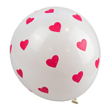 Valentine's Day Heart Printed Balloons | Pack of 10 - Choice Stores